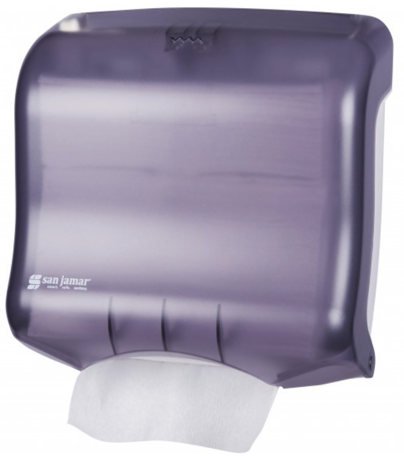 SJ-T1750TBK DISTRIBUTEUR DE PAPIER À MAIN PLIS MULTIPLES NOIR