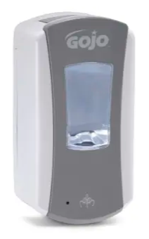 GOJO-1984-04 DISTRIBUTEUR MAIN LIBRE BLANC LTX-12