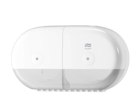 TORK-685000 MINI DISTRIBUTEUR PAPIER HYGIENIQUE DOUBLE SMARTONE BLANC