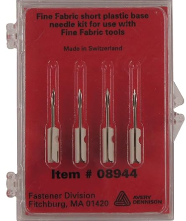 AVERY DENNISON-08944 LOT DE 4 AIGUILLES DE RECHANGE POUR PISTOLET D'ÉTIQUETTAGE