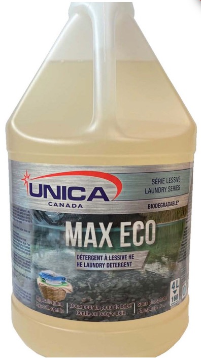 UNICA-NMAX04 ''MAX ECO'' DÉTERGENT À LESSIVE CONCENTRÉ 4L