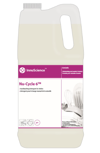 15209-''NU-CYCLE 6'' DÉTERGENT À VAISSELLE 4L