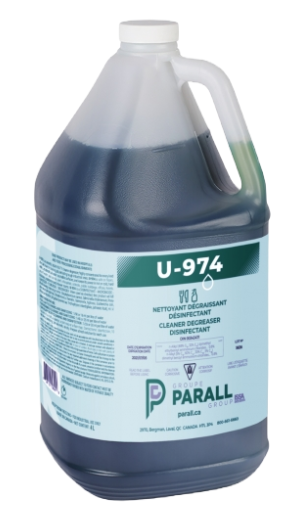 PARALL ''U-974'' NETTOYANT, DÉGRAISSANT ET DÉSINFECTANT 20L