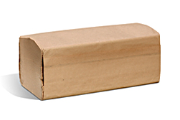 KG-01802 PAPIER À MAIN PLI SIMPLE BRUN 16X250/CAISSE