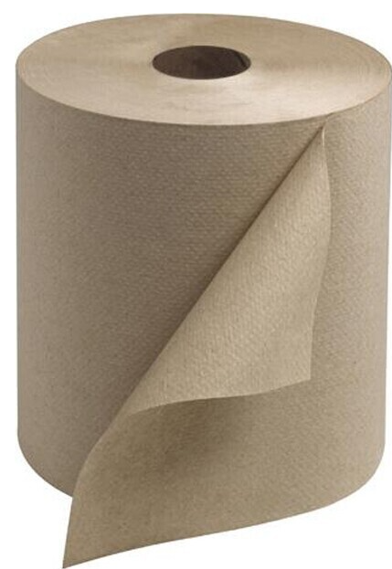 TORK-RK600E PAPIER A MAIN EN ROULEAU BRUN 12X600'/CAISSE