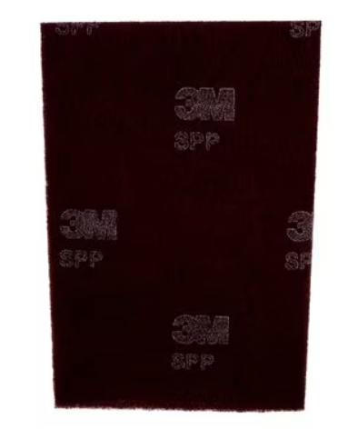 3M-SPP12X18 TAMPON 12''X18'' POUR PRÉPARATION DE SURFACE ''BRUN''