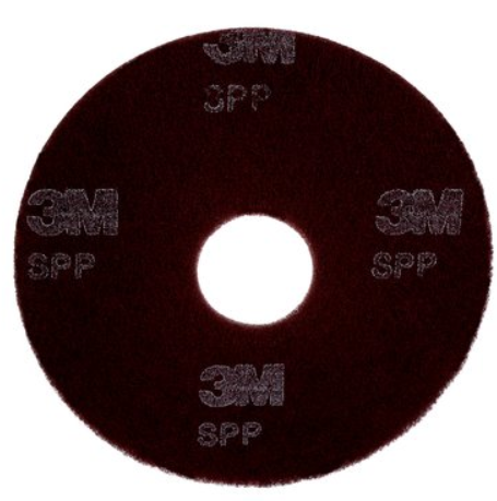 3M-SPP-18 TAMPON 18'' POUR PRÉPARATION DE SURFACE ''BRUN''