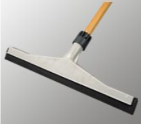 BVS-SQF30HD-60C RACLOIR À PLANCHER MOUSSE 30" AVEC CADRE EN PLASTIQUE INCLUS MANCHE CONIQUE EN BOIS DE 60"