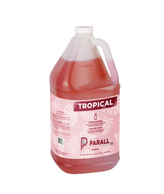 PARALL-TROPICAL SAVON A MAIN MOUSSANT 4 LITRES