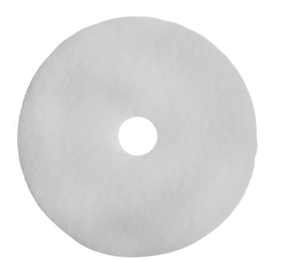 GLB-200W-20(BTX5) TAMPON 20'' POUR LUSTRAGE BLANC ''SUPER POLISH'' VENDU 5/BOITE