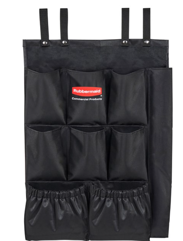 RUBBERMAID-2202582 SAC NOIR TISSUS AVEC 9 POCHETTES ''REMPLACE 059T90''