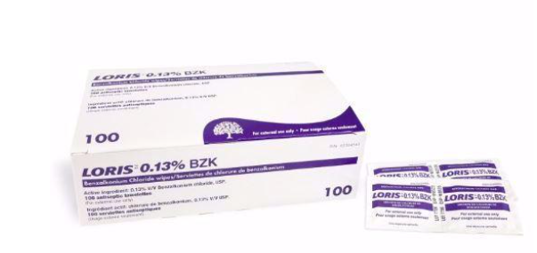 PDI35164-TAMPONS ANTISEPTIQUE AU BENZALCONIUM 100/BOITE