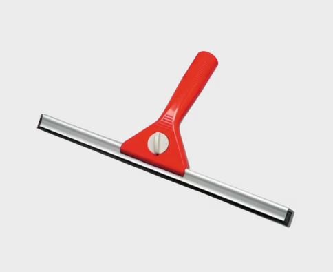 VILEDA-134946 RACLETTE À VITRES 18'' AVEC POIGNÉE EN PLASTIQUE ROUGE