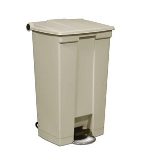 RUBBERMAID-FG614600BEIG POUBELLE À PÉDALE BEIGE 23GAL