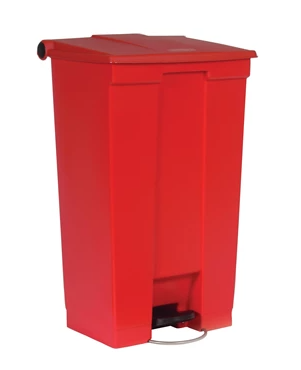 RUBBERMAID-FG614600RED POUBELLE  À PÉDALE ROUGE 23GAL