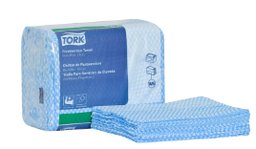 [232183] TORK-192183 CHIFFONS MULTI PLIS BLEU/BLANC 4X80/CAISSE