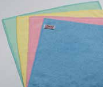 [239161] VILEDA-199946 MICROFIBRE ''MICROTUFF'' 14''X14''  ROUGE 5/PQT