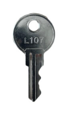 [410169-C] FROST-L107 CLEF POUR DISTRIBUTEUR DE PAPIER HYGIÉNIQUE FROST-169