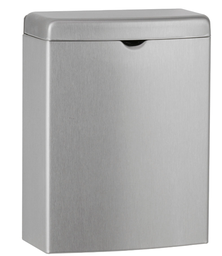 [410270] B-270 POUBELLE DE SERVIETTE SANITAIRE AVEC COUVERCLE DE FINITION INOX