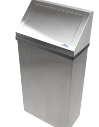 [413333] FROST 303-3 POUBELLE MURALE INOX CAPACITÉ 50 LITRES