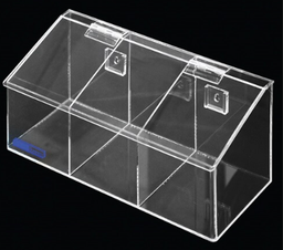 [414020-03] EM-4021-03 DISTRIBUTEUR À 3 COMPARTIMENTS POUR FILETS À CHEVEUX 