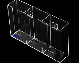 [414030-03] EM-4030-03 DISTRIBUTEUR 3 COMPARTIMENTS POUR BOITE DE GANTS