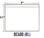 [470401] BC400-ENVELOPPES D'EXPÉDITION CLAIRE 5.5''X7'' 1000/CAISSE