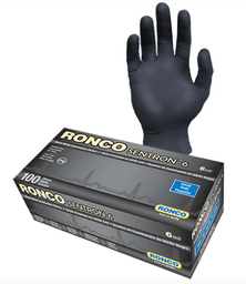 [61GN11-R3] RC-962S  ''SENTRON 6'' GANTS NITRILE SMALL NOIR 6MILL 100/BOITE
