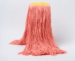 [633316-OR] BVS-FOES16 MOPPE ORANGE 16OZ BRINS COUPÉS AVEC BANDE ÉTROITE