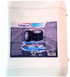 [654215] UNICA-NTIR20 ''TIRE SHINE'' LUSTRANT POUR PNEUS 20L