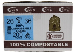 [772636-CP] S/D 83303 26X36 COMPOSTABLE 200/CS
