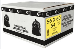 [7755CF] S/D10620 56X60 CLAIR 1 MIL 64/CS FORT  (CANETTES)