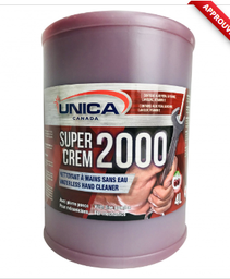 [862004] UNICA-S2004J ''SUPER CREM 2000'' NETTOYANT À MAIN AVEC PIERRE PONCE ''JUG'' 4L 