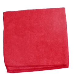 [230212-RG] WPC-12X12RED CHIFFON EN MICROFIBRE 12''X12'' ROUGE VENDU 10/PAQUET