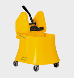 [05263J] VILEDA-131582 CHAUDIERE/ESSOREUSE PRESSION DESCENDANTE 32PT JAUNE